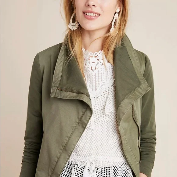 Anthropologie Marrakech Faravel Moto Jacket Sz S